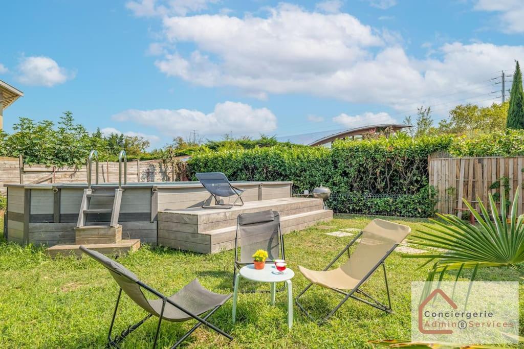 Maison A Lyon Parilly Avec Piscine, Jardin, Parking Prive & Proche Eurexpo Vénissieux エクステリア 写真